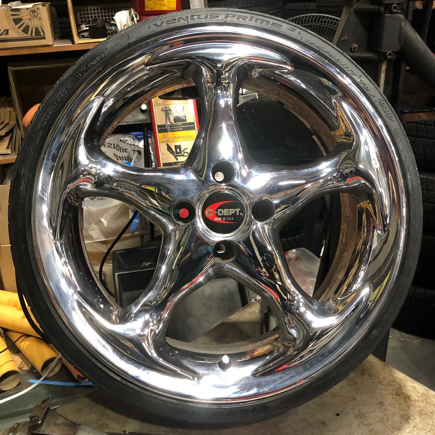 17インチ 7J 165/40R17 ホイール装着例 - CARSERVICE GRAVITY