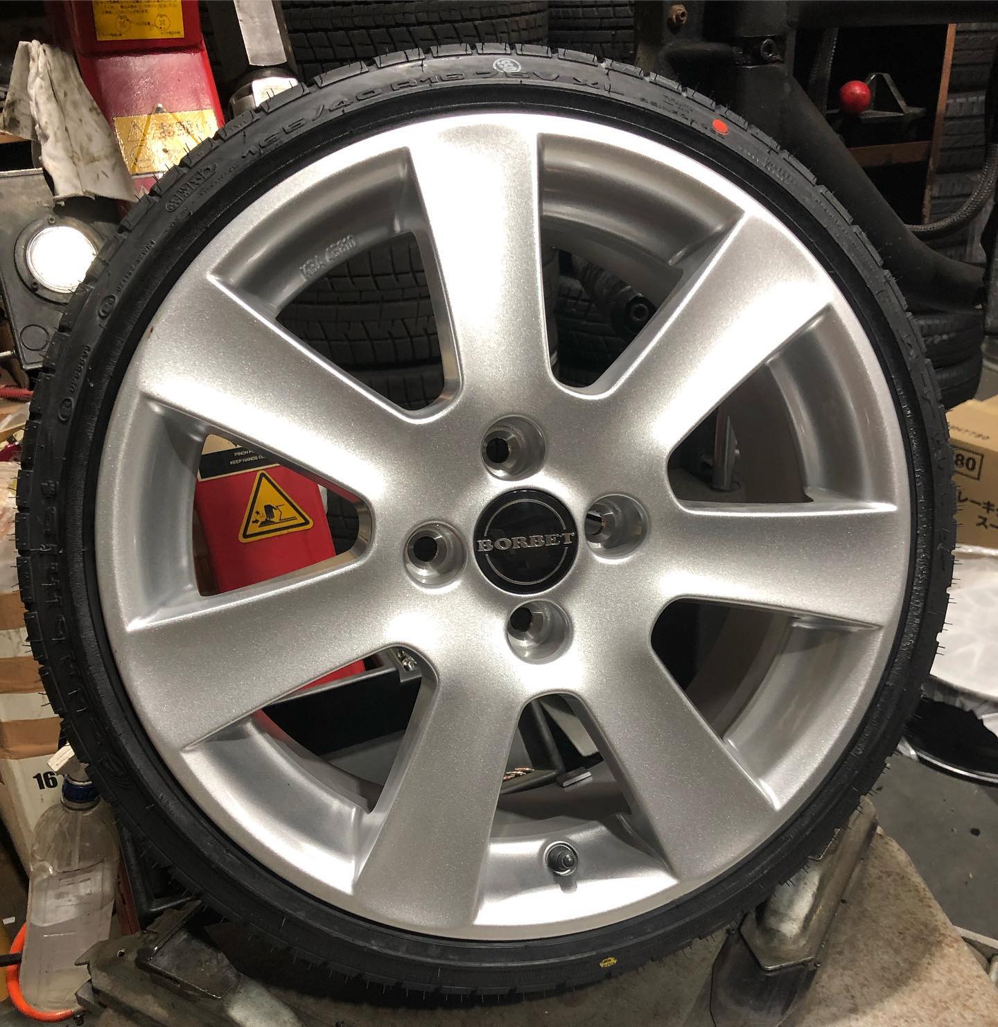 16インチ 7J 165/40R16 ホイール装着例 - CARSERVICE GRAVITY