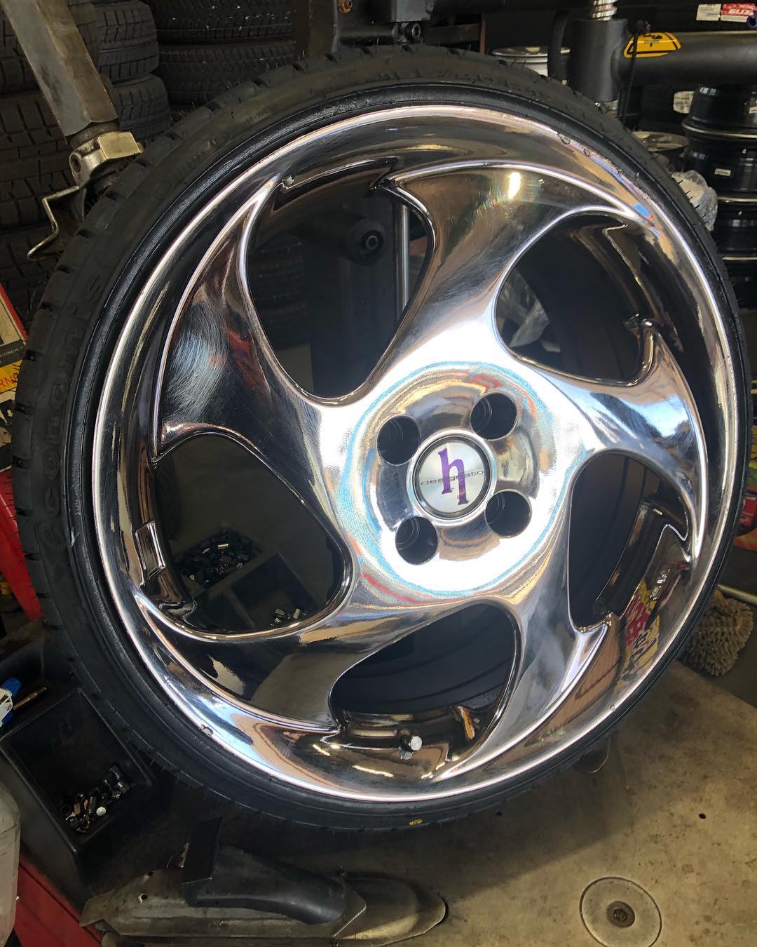 17インチ 7J 165/40R17 ホイール装着例 - CARSERVICE GRAVITY