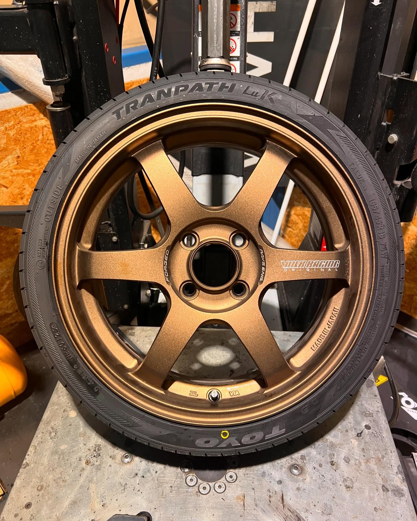 16インチ 5.5J 165/45R16 ホイール装着例 - CARSERVICE GRAVITY