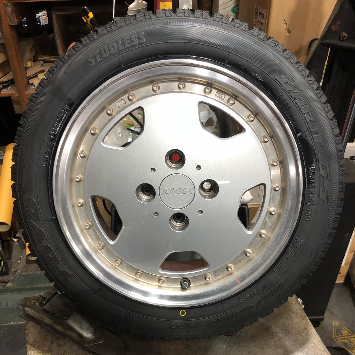 14インチ 6J 155/65R14 ホイール装着例 - CARSERVICE GRAVITY